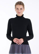 Load image into Gallery viewer, Gradient knit dress, black to white
